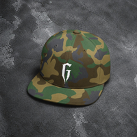G Logo Flat Bill Snapback