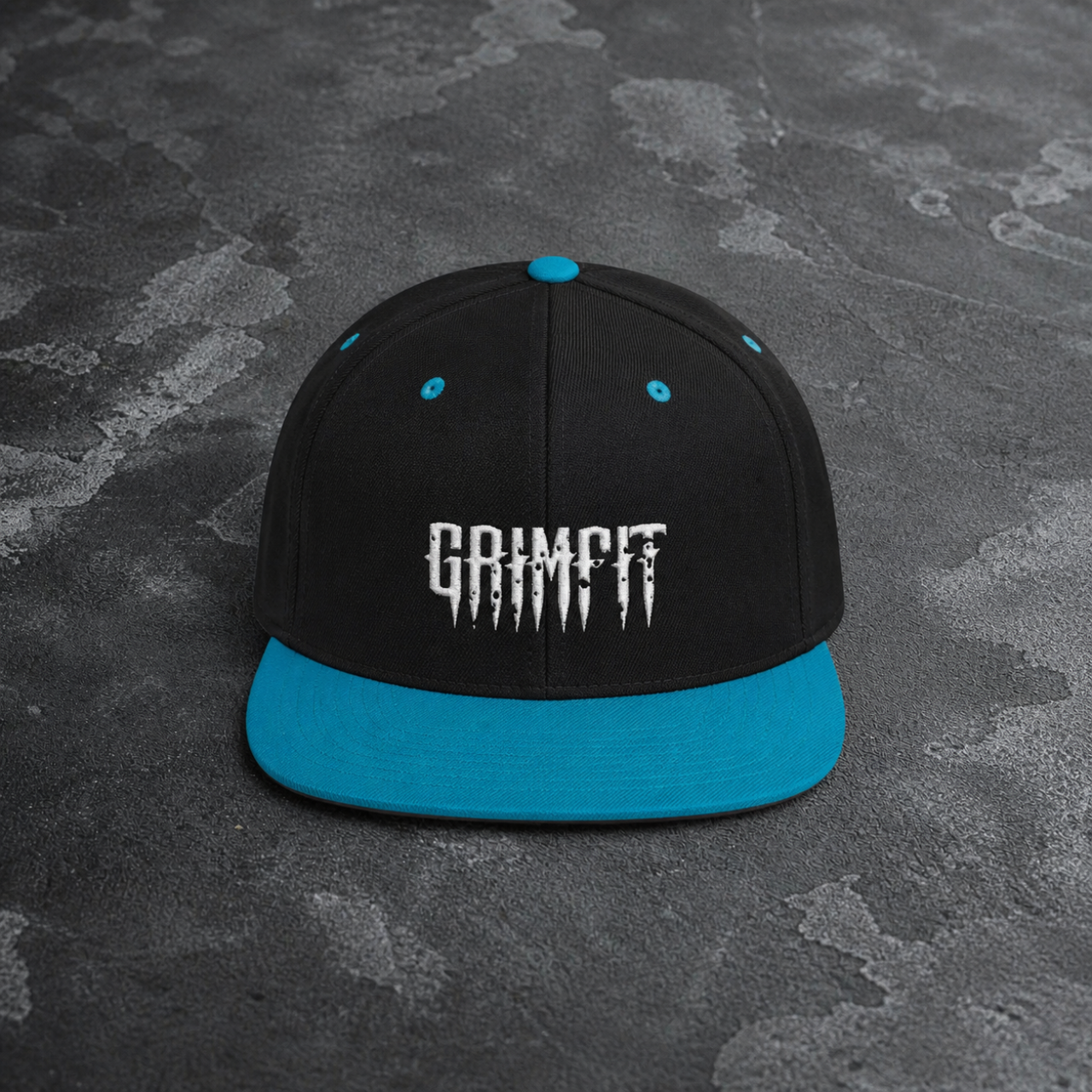 Grimfit Flat Bill Snapback Hat