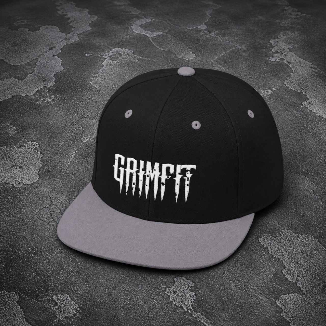 Grimfit Flat Bill Snapback Hat